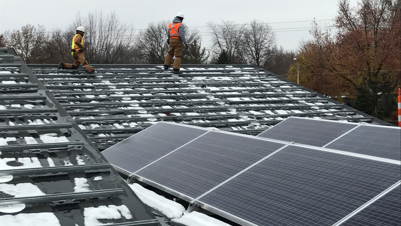 CMT HQ Roof Solar Panels