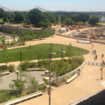 Park Over the Highway Completed with Museum Construction