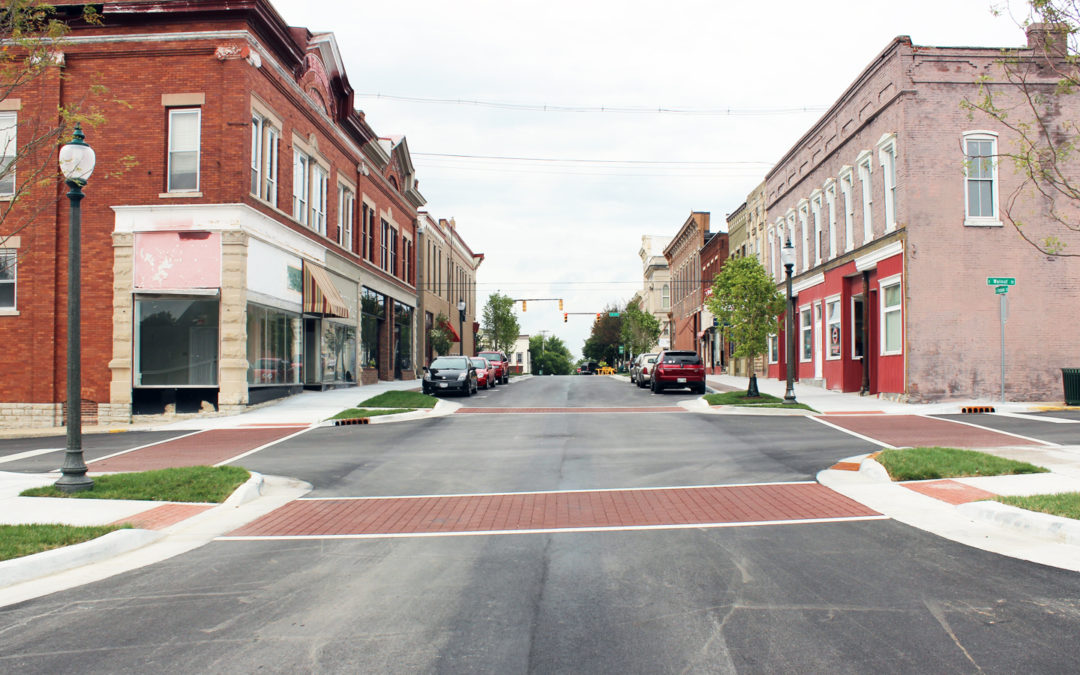 Downtown Revitalization Project wins ACEC-Indiana Award