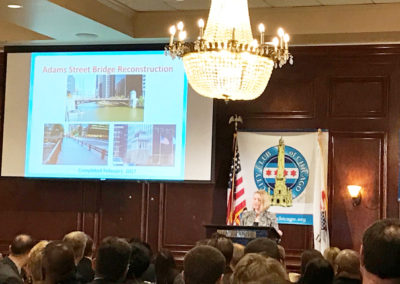 CMT-led Adams Street Bridge Project Highlighted in Speech by Chicago’s DOT Commissioner