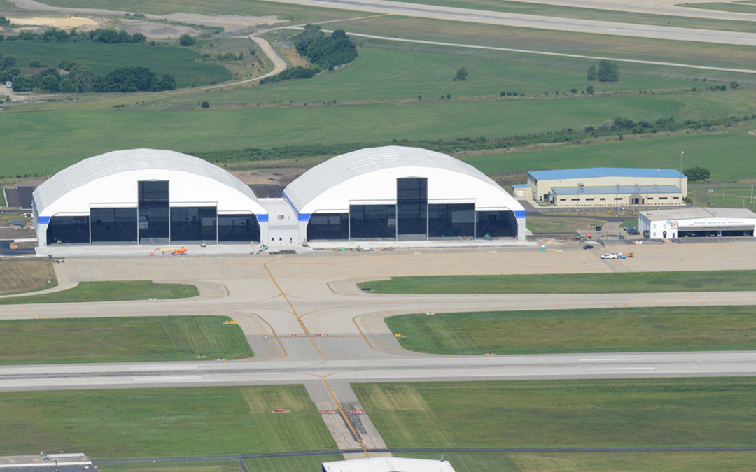 “Airport Improvement” article, “Rockford Int’l Builds Mega Maintenance Facility Despite Freeze on State Funds”