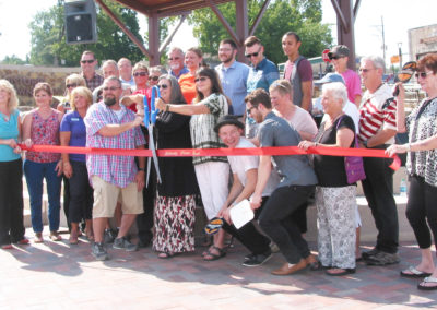 “Ozarks First” article, “Liberty Plaza Ready For Visitors In Downtown Branson”