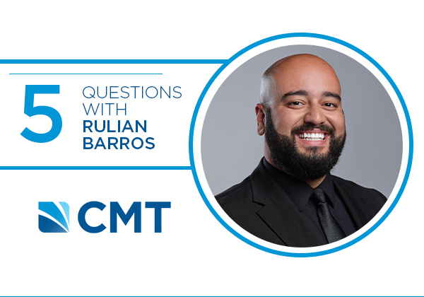 5 Questions With CMT’s Rulian Barros, Ph.D.