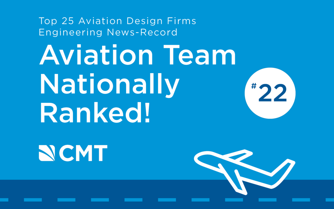 CMT Receives National Rank for Aviation Design Firms