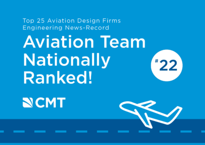 CMT Receives National Rank for Aviation Design Firms
