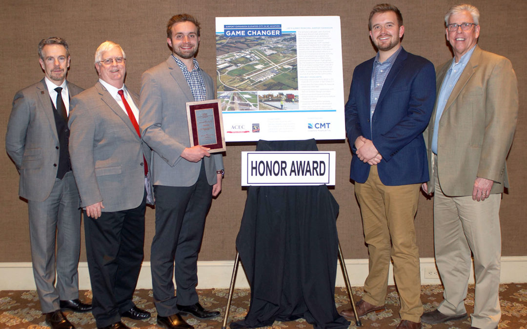 Improvements at Lee’s Summit Municipal Airport Recognized for Engineering Excellence