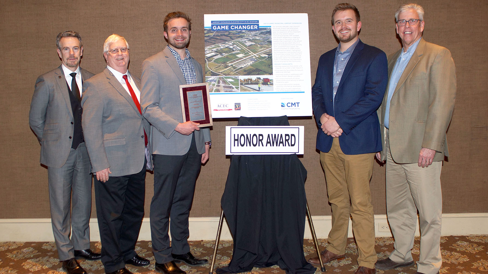 Improvements at Lee's Summit Municipal Airport Recognized for Engineering  Excellence | Crawford, Murphy & Tilly