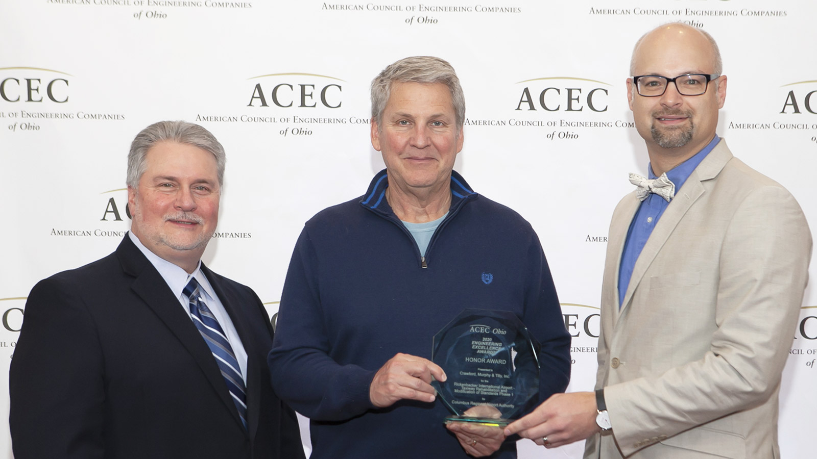 ACEC OH Honor Award for Rickenbacker with Cooley
