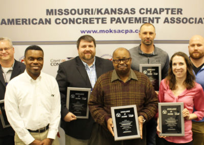 CMT Presented with American Concrete Pavement Association (ACPA) Missouri/Kansas Chapter Award
