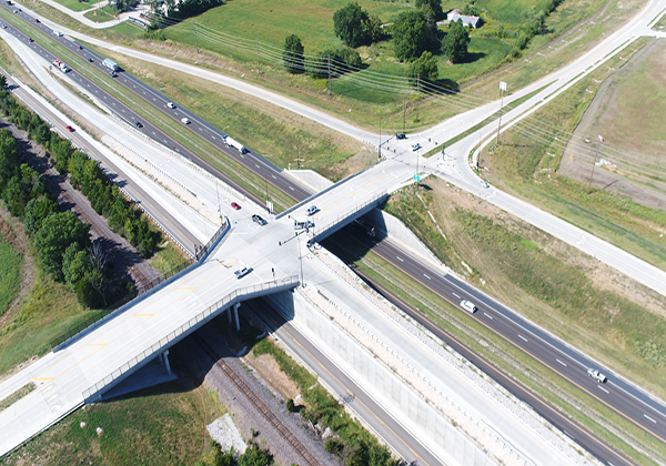Improving Connectivity With a Tight Diamond Interchange