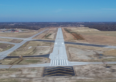 long stretch of runway