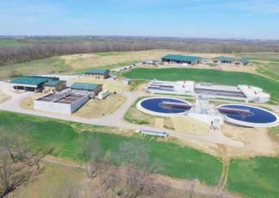 Liberty Wastewater Treatment Plant Aerial 2