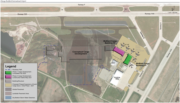 RFD South Apron Expansion Photo 1 RFD South Apron Expansion Photo 1