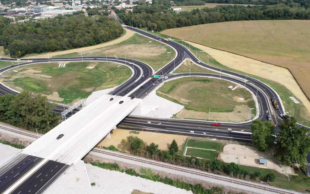SR 46 and SR 11 Interchange and Railroad Overpass Wins ACEC-IN Honor Award