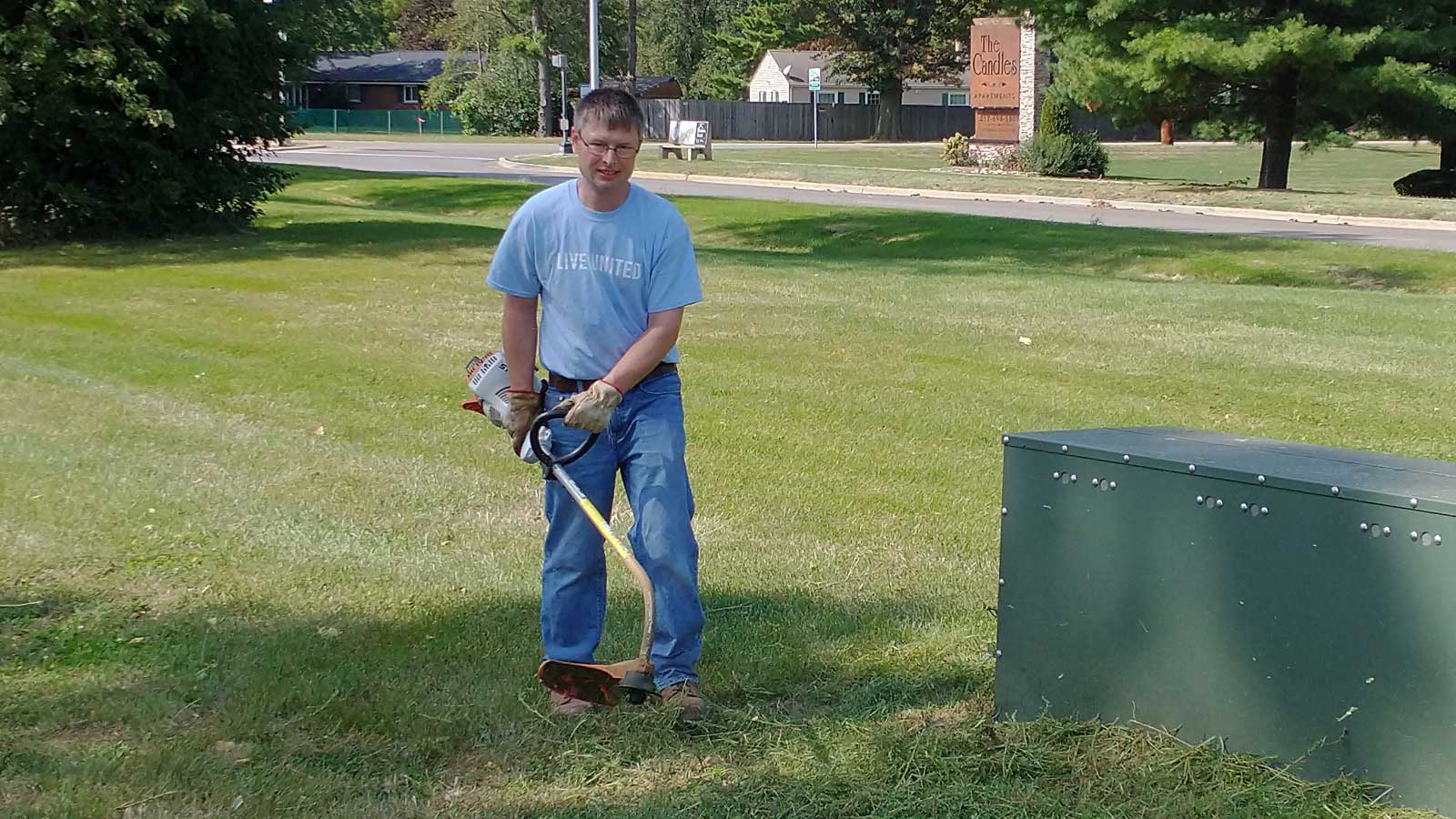 United Way Day of Action, Fall 2021, Springfield, IL, Nate Davis