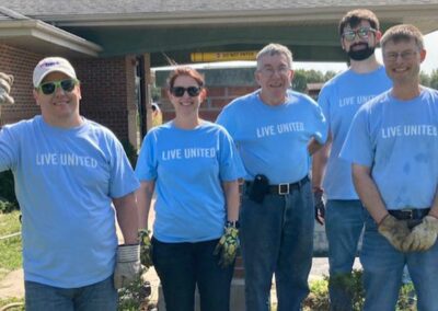 CMT Participates in the United Way of Central Illinois Fall 2021 Day of Action in Springfield, IL