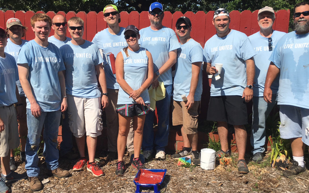 CMT’s United Way Volunteers from Springfield, MO at 2018 Day of Caring