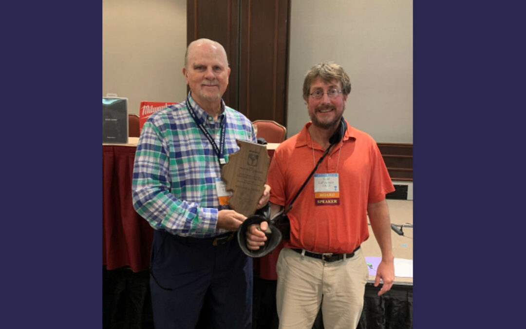 CMT’s Bill Brown Receives Inaugural President’s Award from the IPWSOA